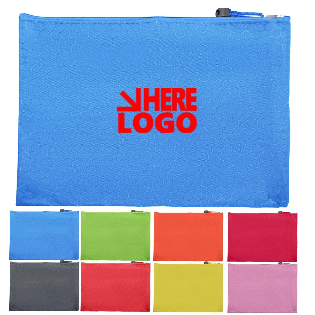 Waterproof Zipper Document Pouch A4 Size For Papers And Documents 1
