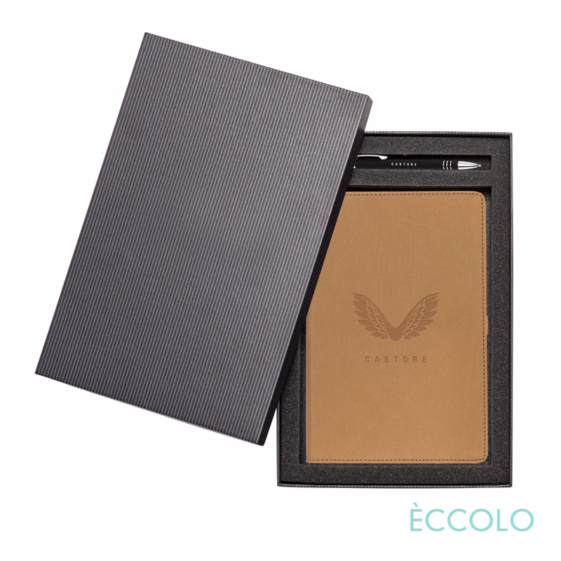 Eccolo® Two Step Journal/Venino Pen Gift Set - (M)