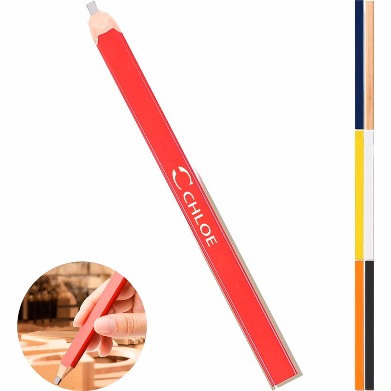 Poplar Wood Octagon Carpenter Pencil