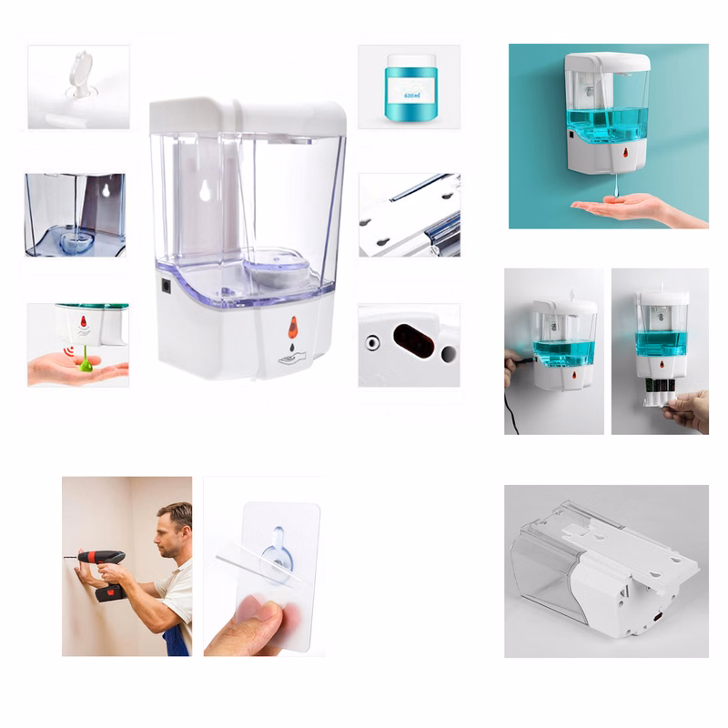 Contactless Inductive Automatic Soap Dispenser 700ml