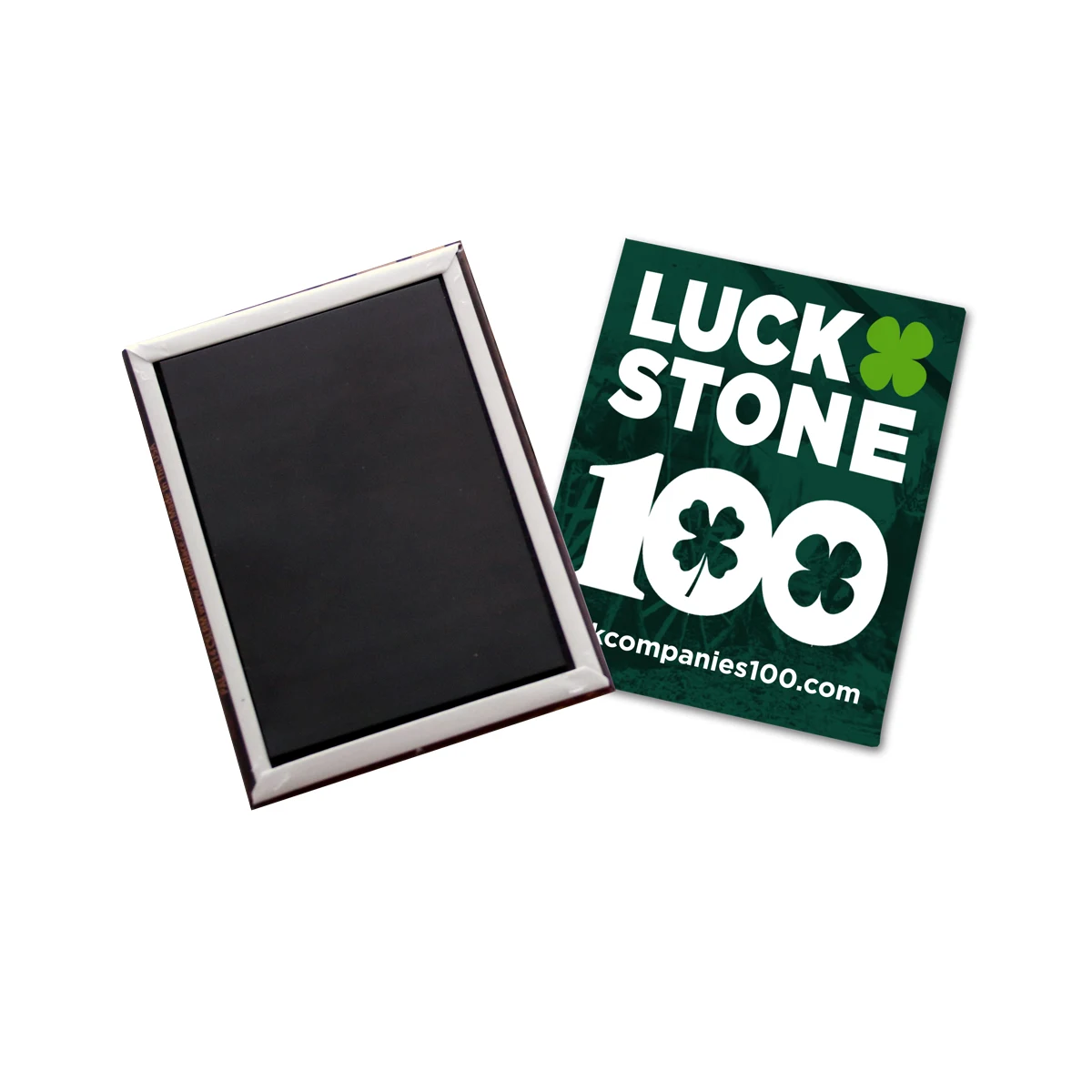 USA Made Rectangle Celluloid Magnetic Full Color Button Magnet (2.5x3.5") 1