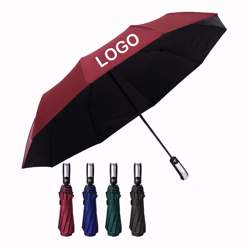 Compact Automatic Travel Umbrella