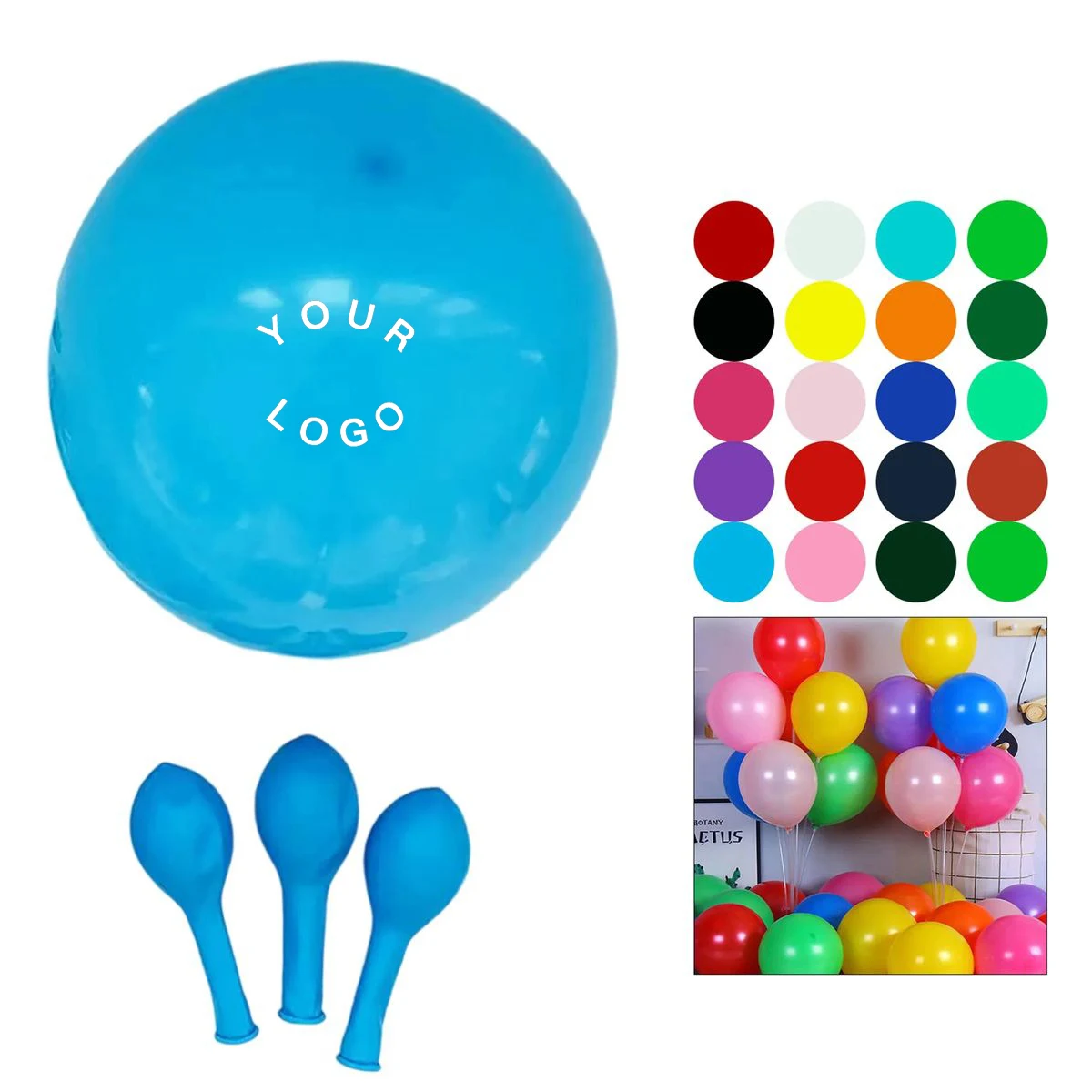 Round Party Balloons with Durable Material 1