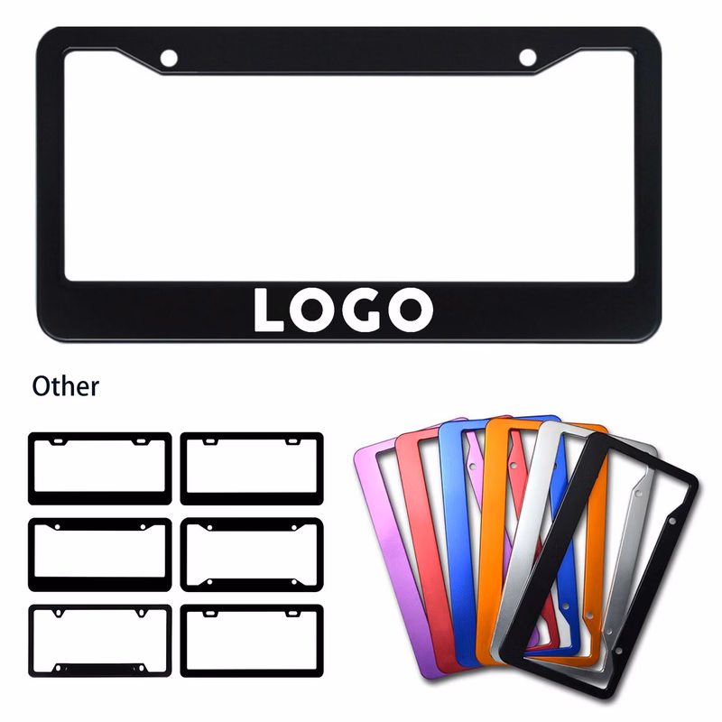 Thickened Alloy US License Plate Frame