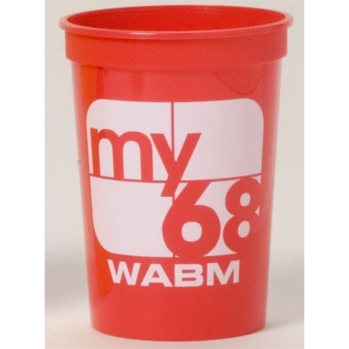 12 oz. Smooth Stadium Cup - Silkscreen 1