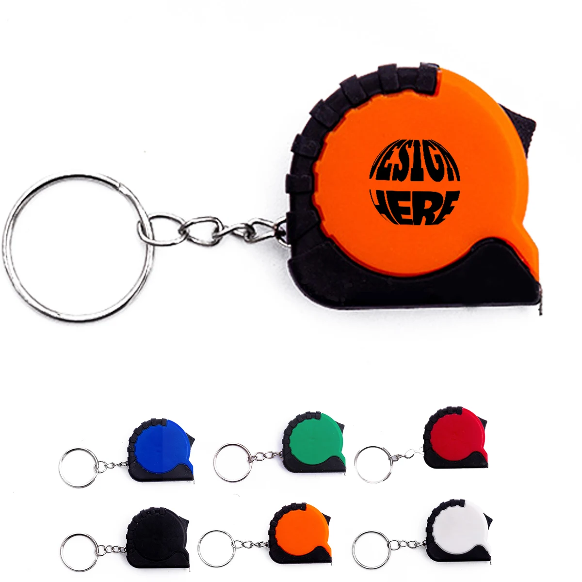 Small Tape Measure with Keychain Attachment 1