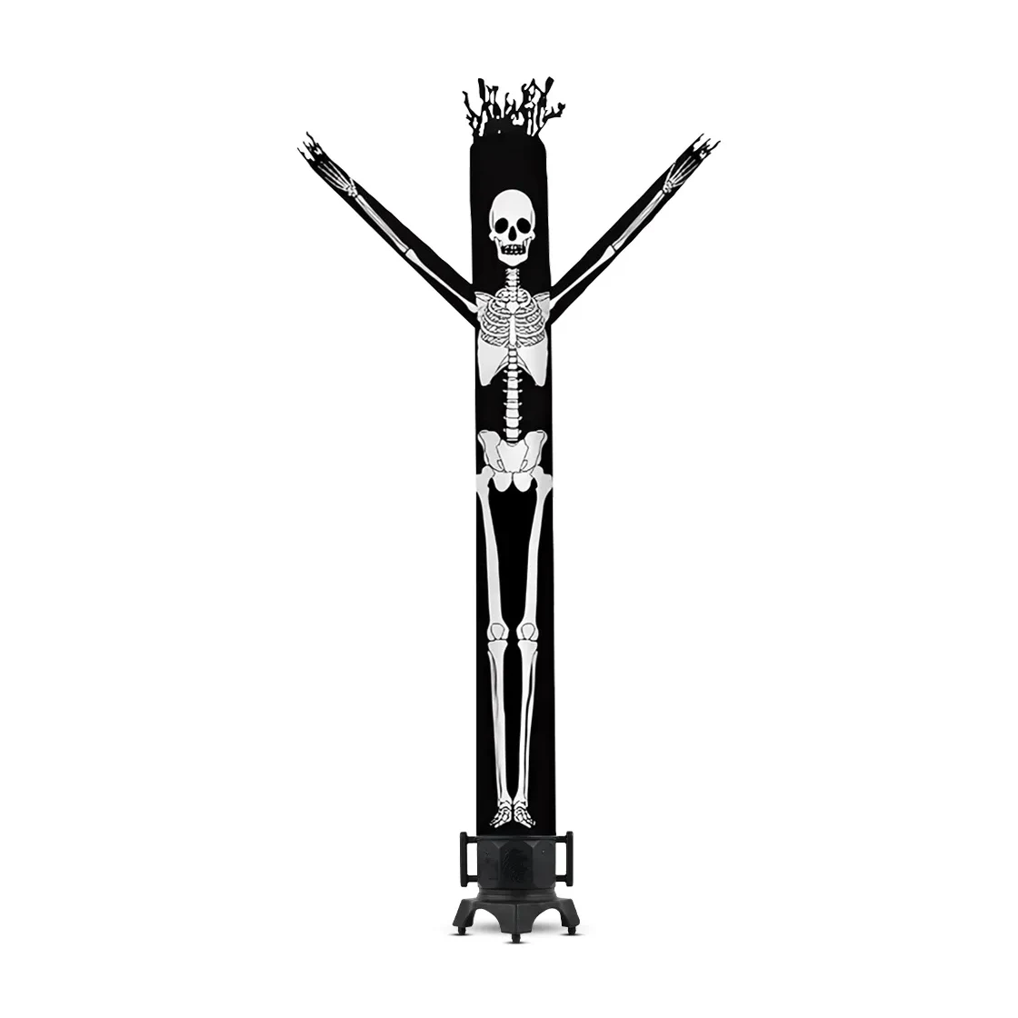 Halloween Skeleton Inflatable Tube Man with Blower 1