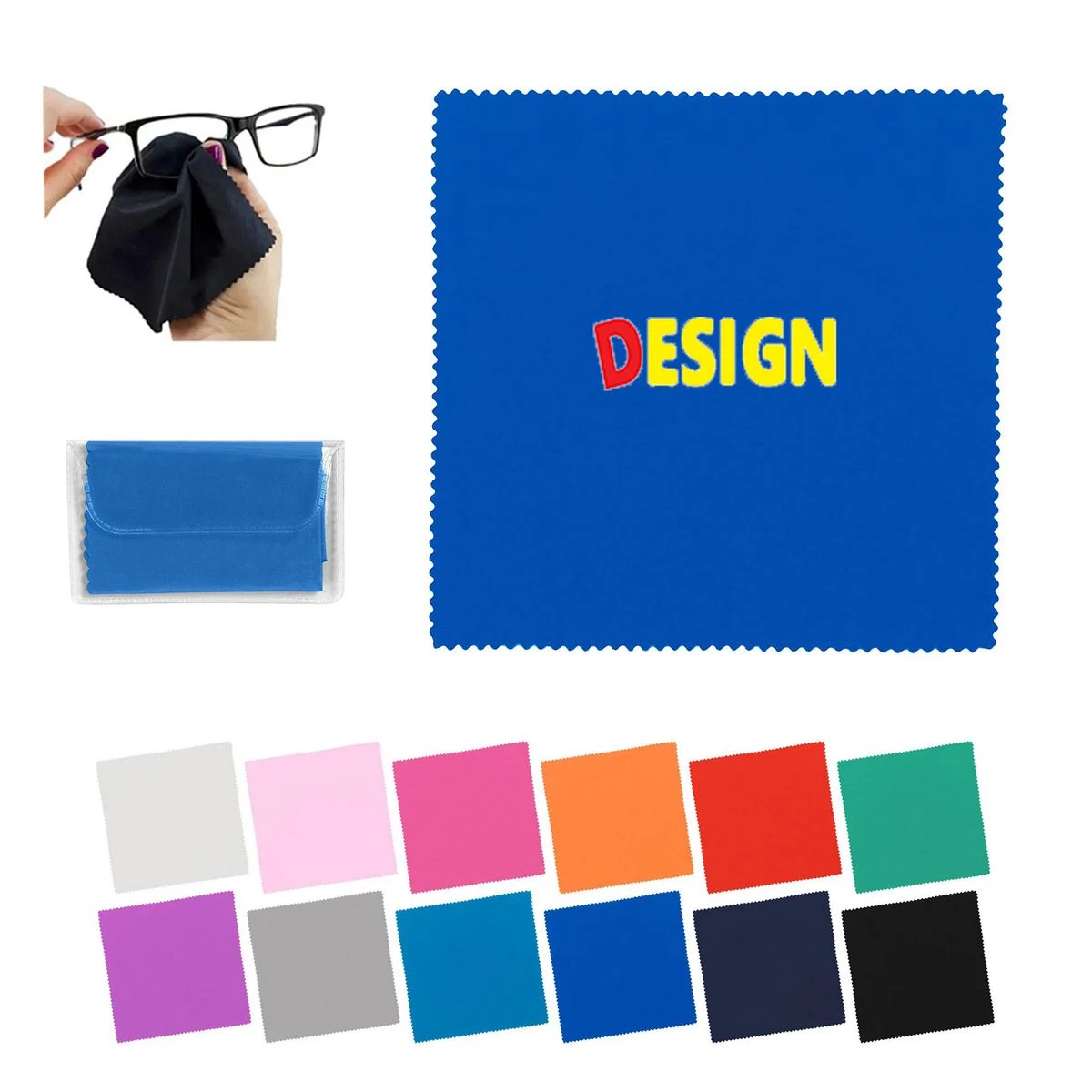 Full Color Microfiber Cleaning Cloth 1
