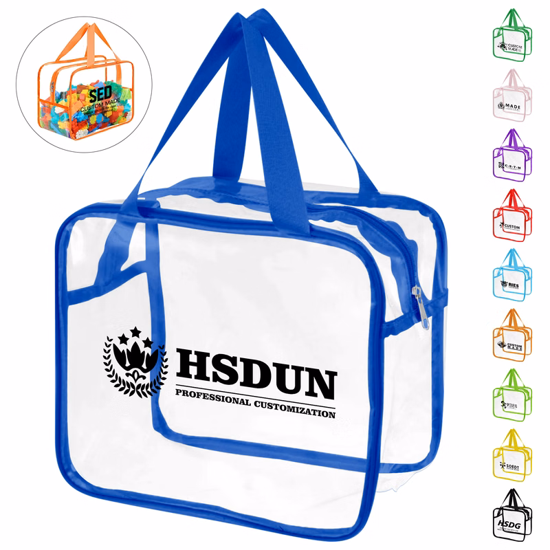Portable Transparent PVC Makeup Bag