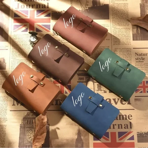 A8 Leather Notebook Buckle for Office, School and Events 1