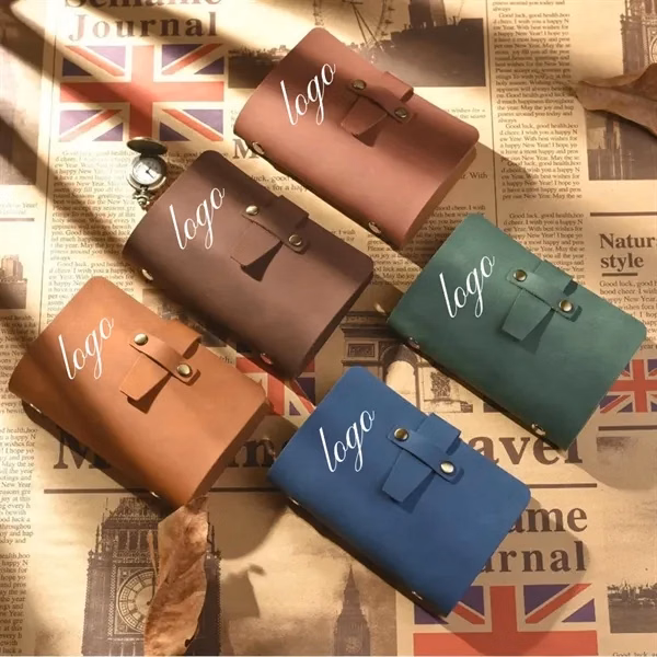 A8 Leather Notebook Buckle for Office, School and Events