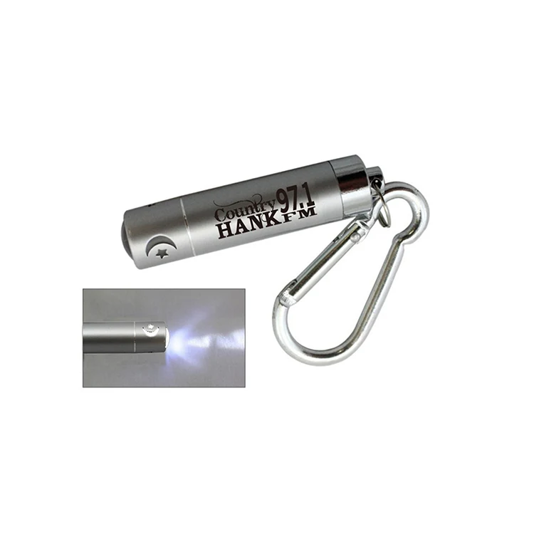 LED Flashlight with Carabiner-Close Out 1