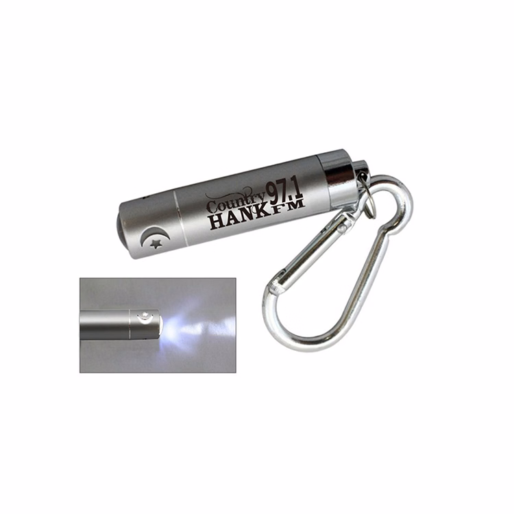 LED Flashlight with Carabiner-Close Out