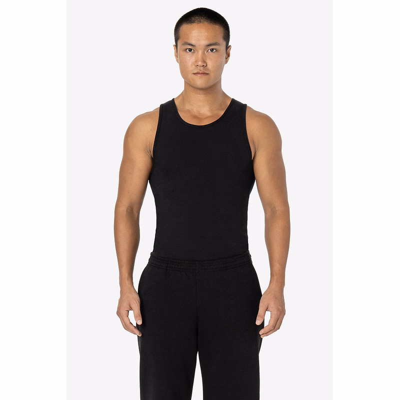 2x1 Cotton Spandex Rib Tank