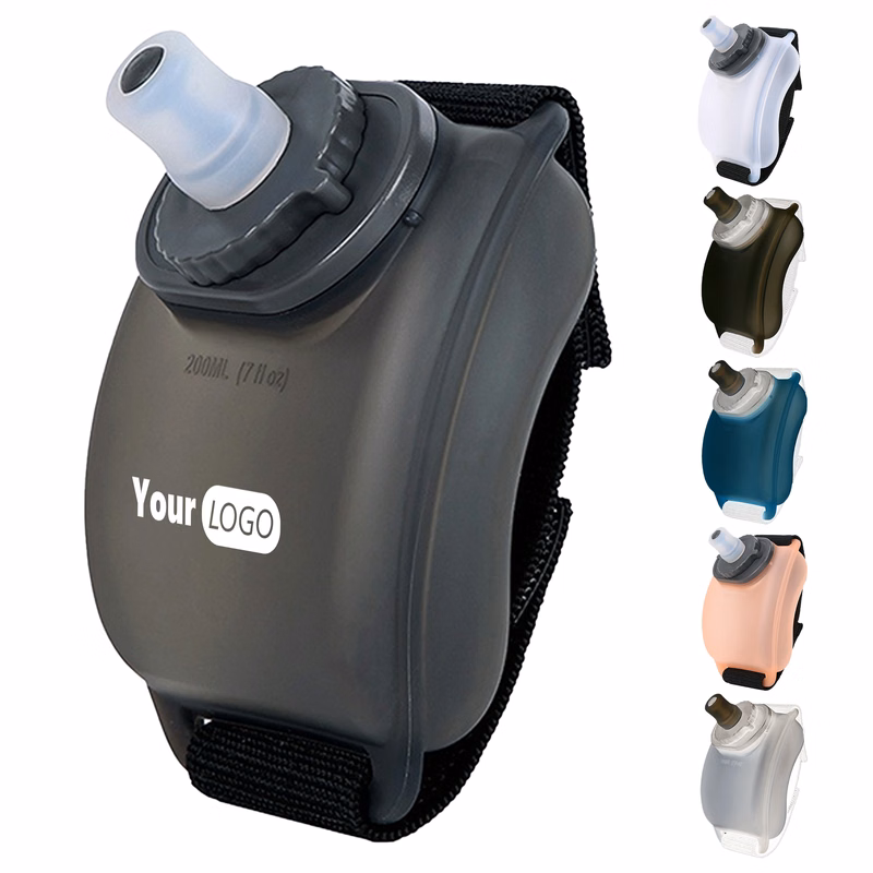 Silicone Summer Outdoor Running Wrist Water Bottle