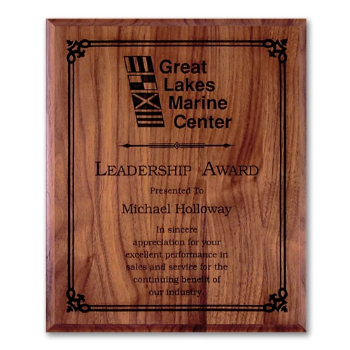 Wood Plaque 10 1/2" x 13" 1