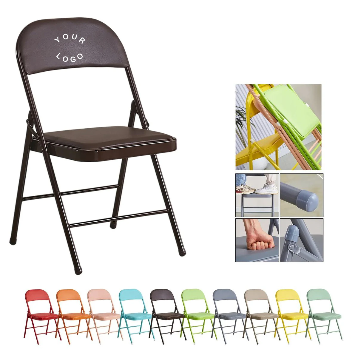 Compact Folding Chair for Indoor Outdoor Use 1