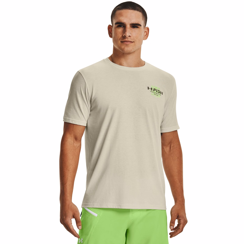 Men's UA Fish Bass Waterblur Short Sleeve