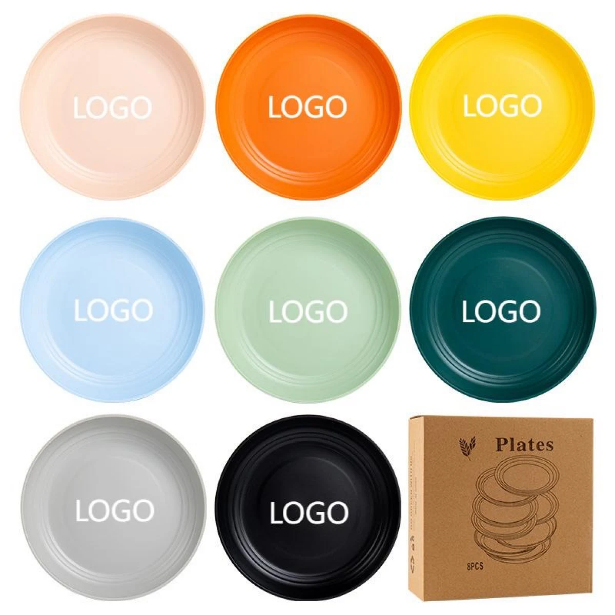 PP Round Dining Plate 1