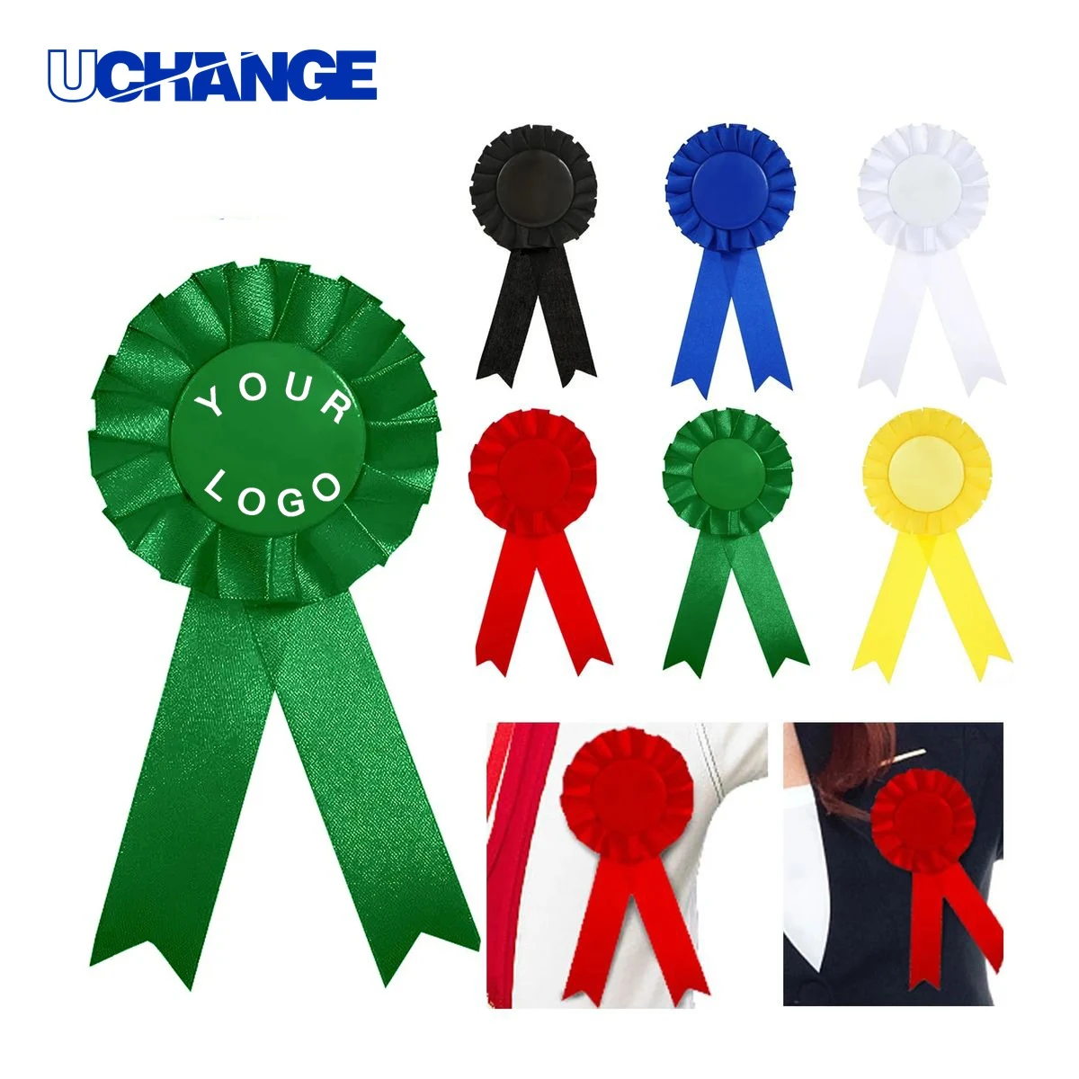 Tinplate Event Badge with Ribbon 1