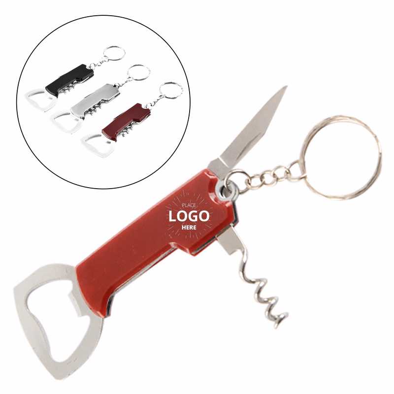 Outdoor Multitool Carabiner with Pocket Knife