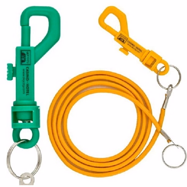 Casino Bungee Cord Lanyard