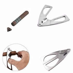 Triangle Fish Shaped Cigar Clipper