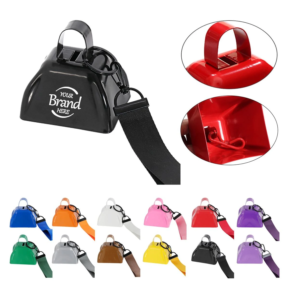 Portable Events Handheld Cowbell 1