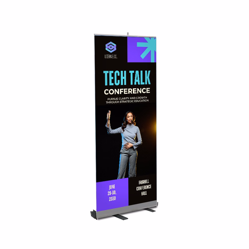 33"W x 80"H Monza™ Fx Retractable Banner Stand Kit, Premium Film