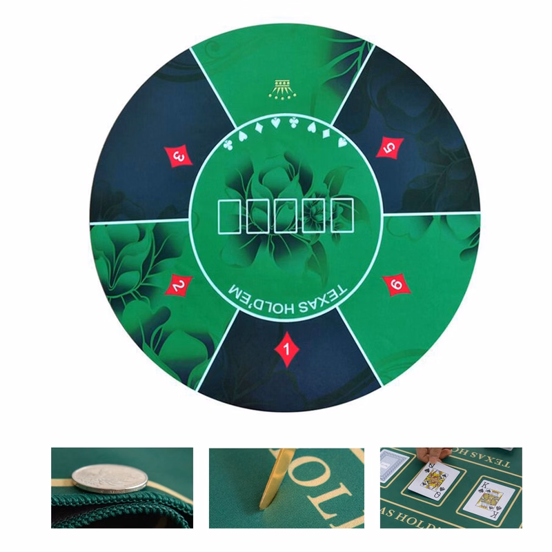 Round Poker Table Mat