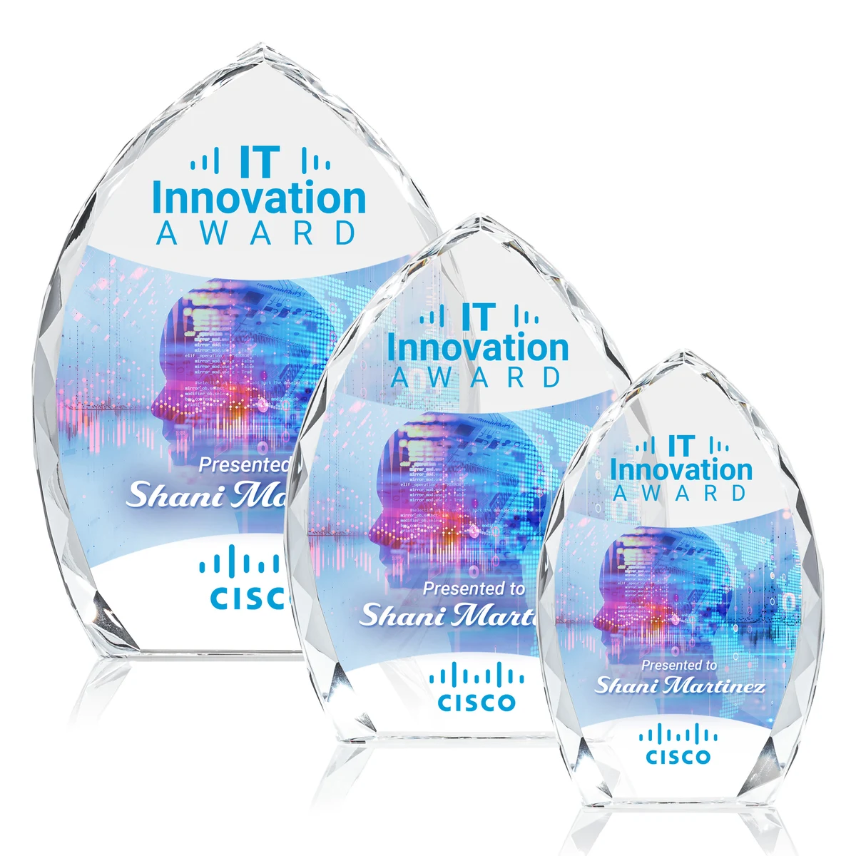 Wilton VividPrint™ Award - Clear 1