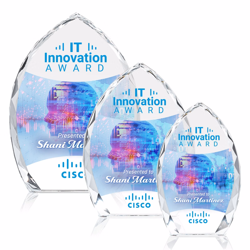 Wilton VividPrint™ Award - Clear