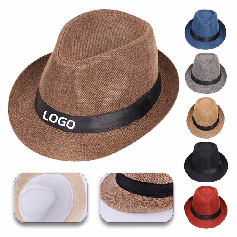 Breathable Summer Jazz Hat - Stylish British Style Fedora