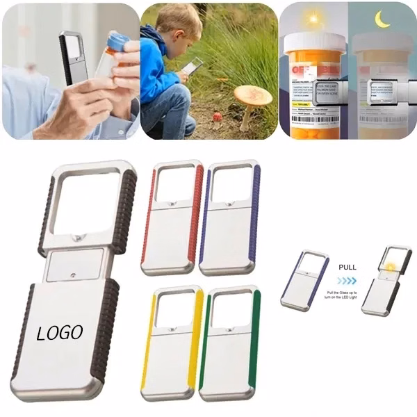 Handheld Magnifier with LED Light
