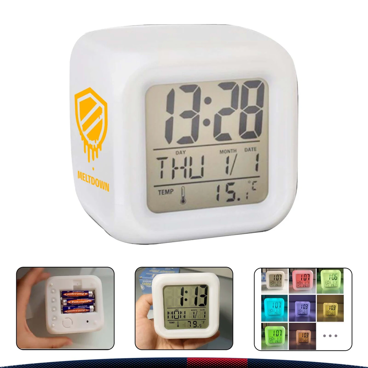 Color Changing Alarm Clock 1