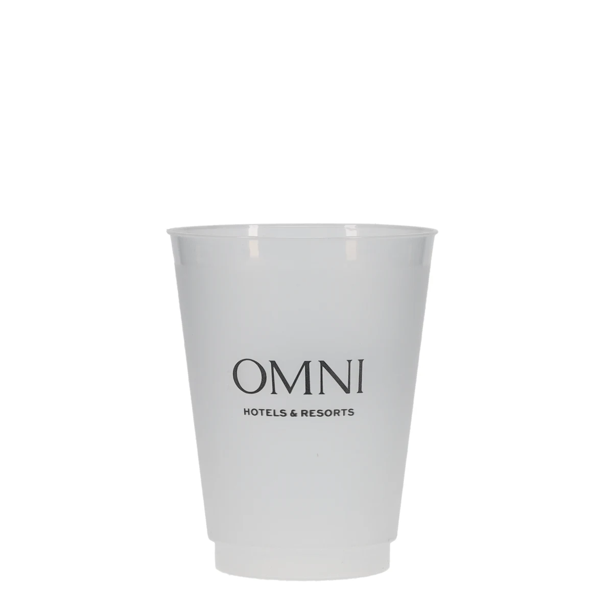 16 oz Frost-Flex Plastic Cup Frosted Hi-Speed Print 1