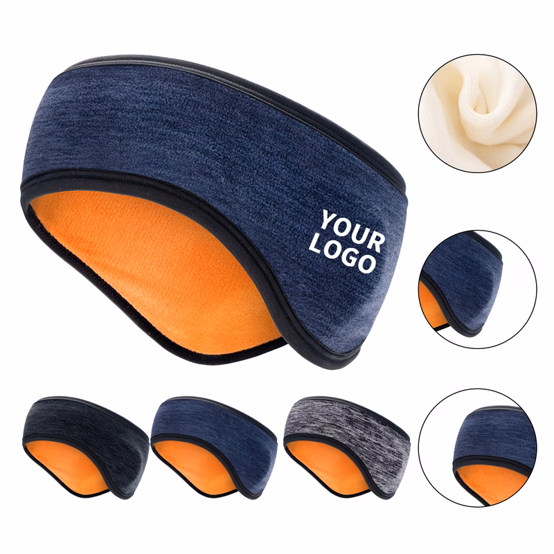 Polyester Polar Fleece Ear Muffs Headband Ear Warmer