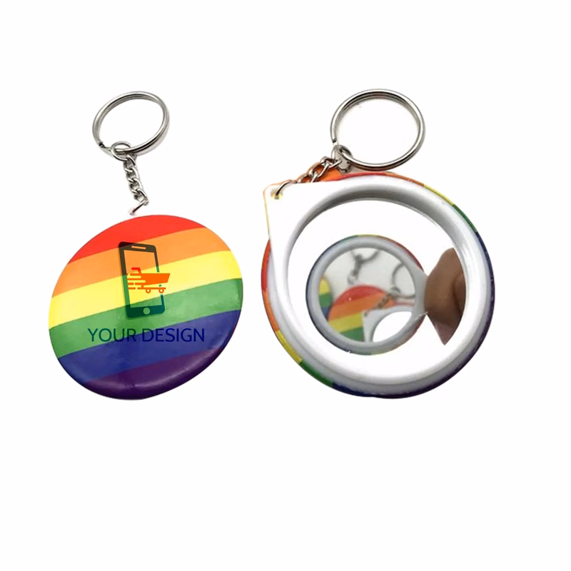 Pride Mirror Keychain