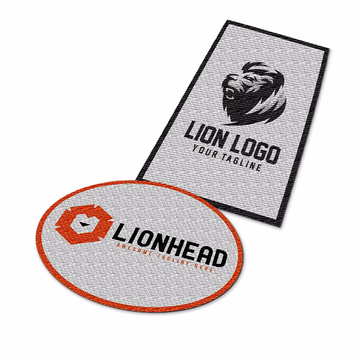 5" Woven Patches