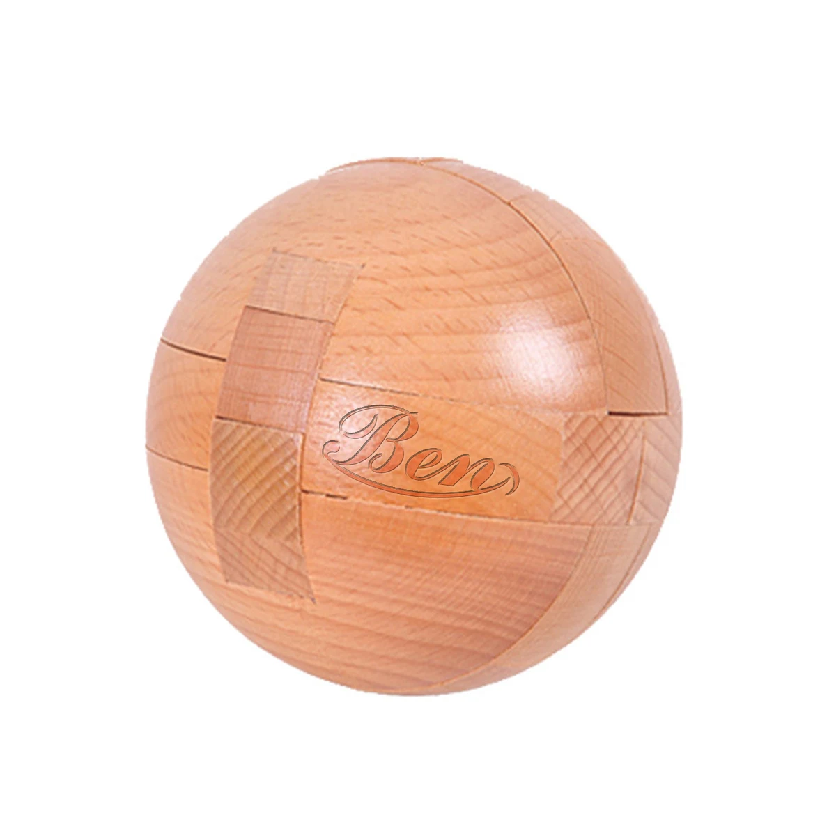Wooden Brain Teaser Puzzle Ball 1