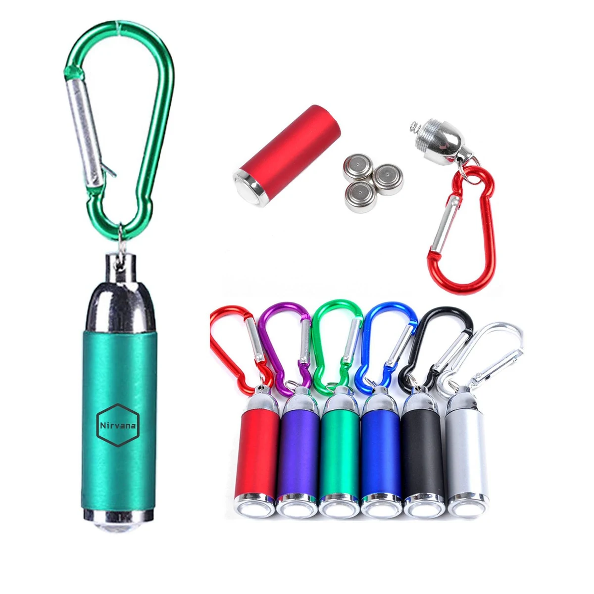 Flashlight keychain 1