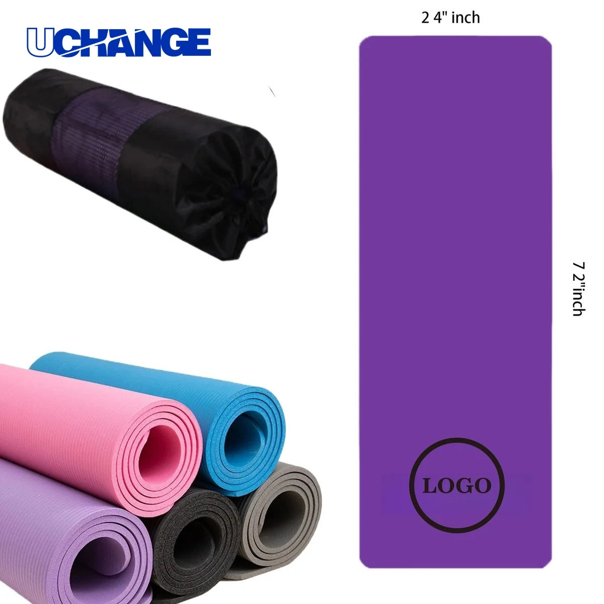 Thick 8mm NBR Yoga Mat 1