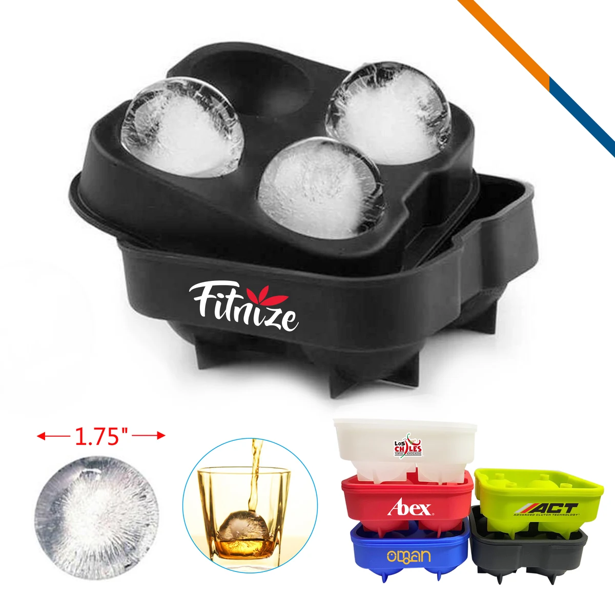 Irving Silicone Cocktail Ice Ball Maker 1