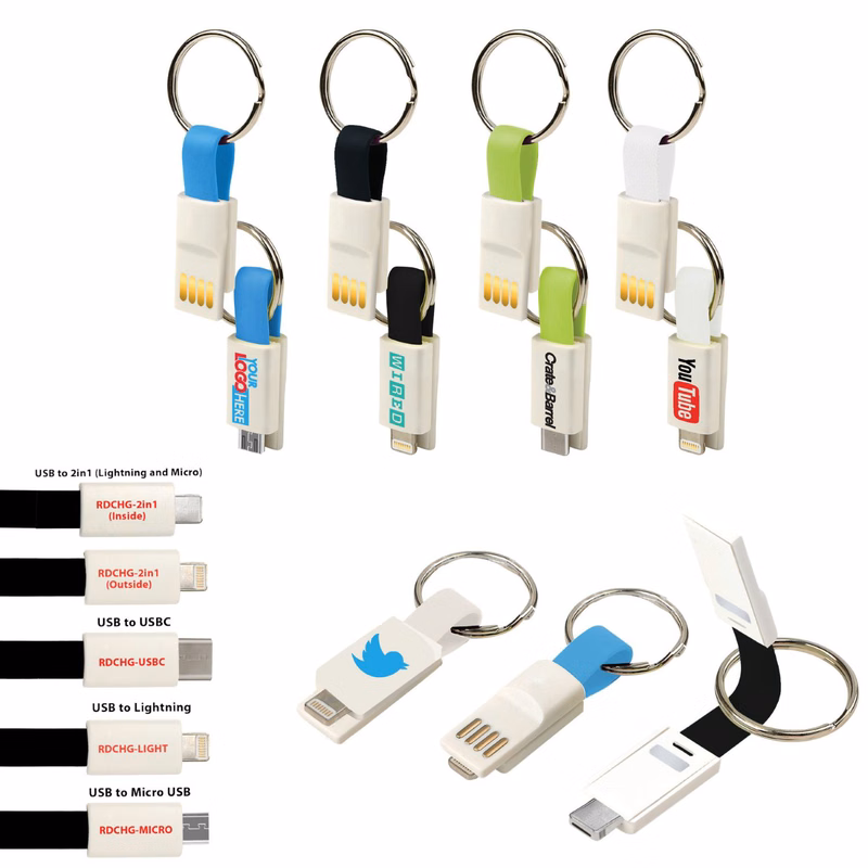 ReadyCharge Portable Charging Cable and Key Ring