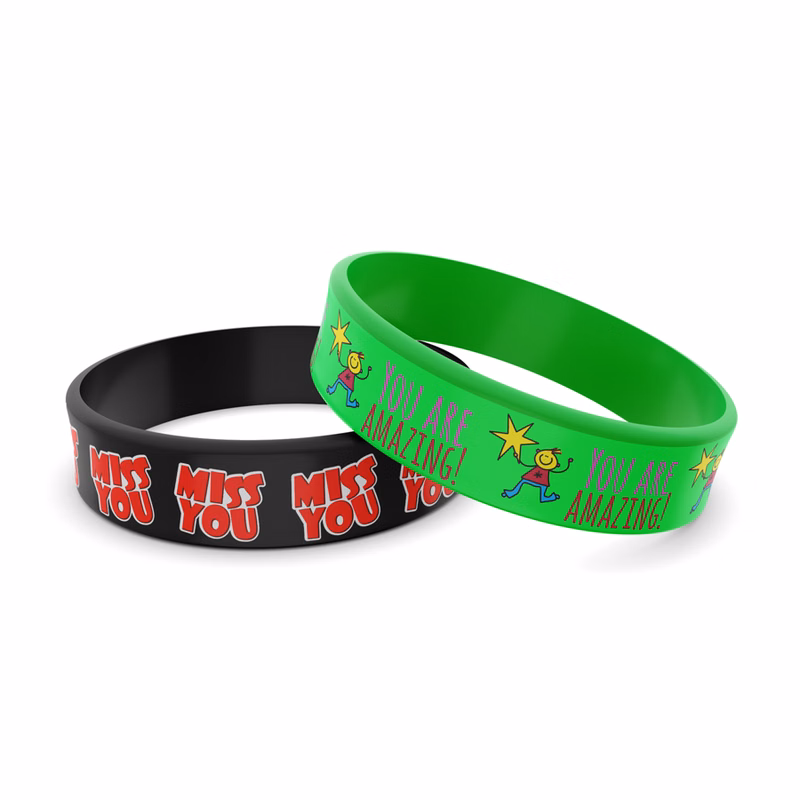 PVC Snap On Bracelet -  9"x 0.7"x 0.075"