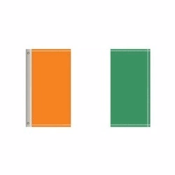 National Flag, Côte d'Ivoire, Double-Sided - 60"W x 36"H