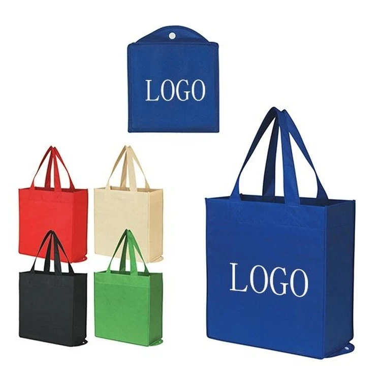 Non-Woven Foldable Tote Bag (13.5"x14.5") 1