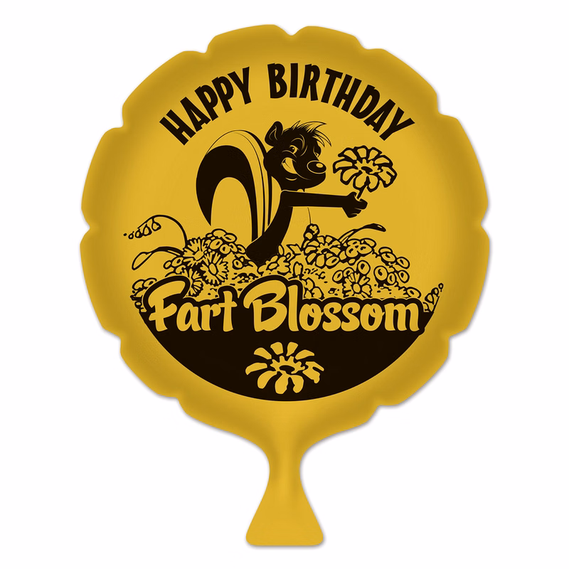 Birthday Fart Blossom Whoopee Cushion