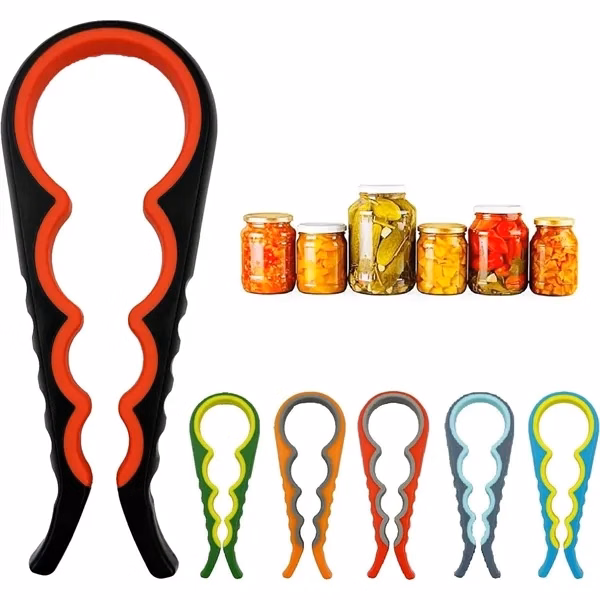 Custom 4-in-1 Jar Lid Opener Multi Tool 8.86 Inch — Kitchen Helper Essential