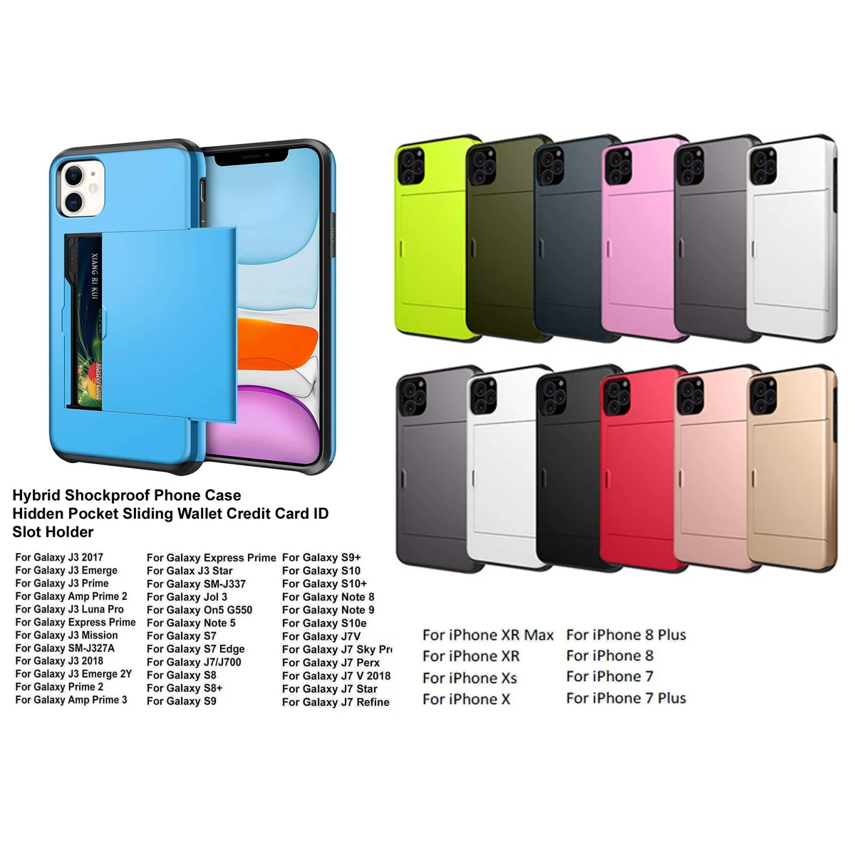 iBank ® Galaxy S10 Plus Credit Card Holder Case 1